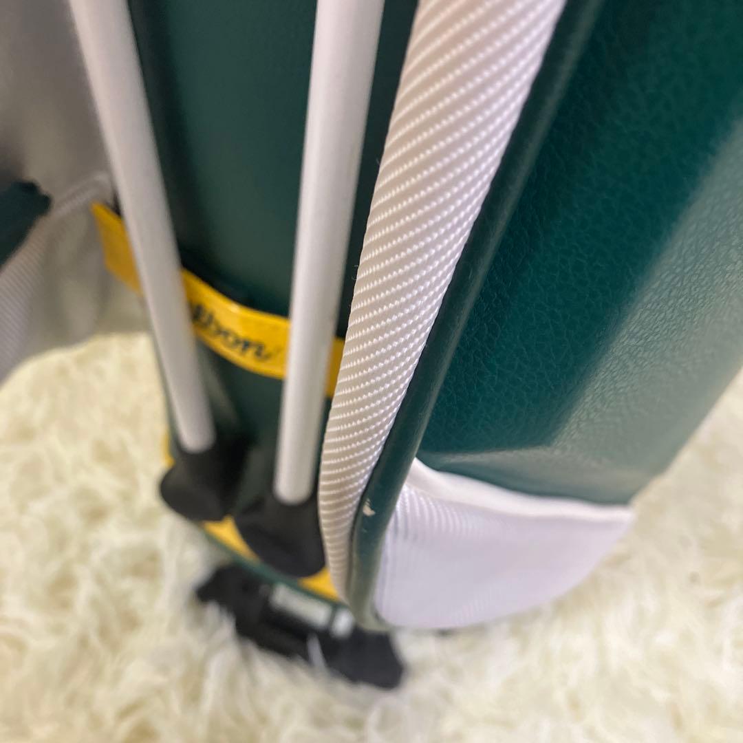 マルボン新作MALBONゴルフバッグ キャディバッグ スタンド型バッグ グリーン