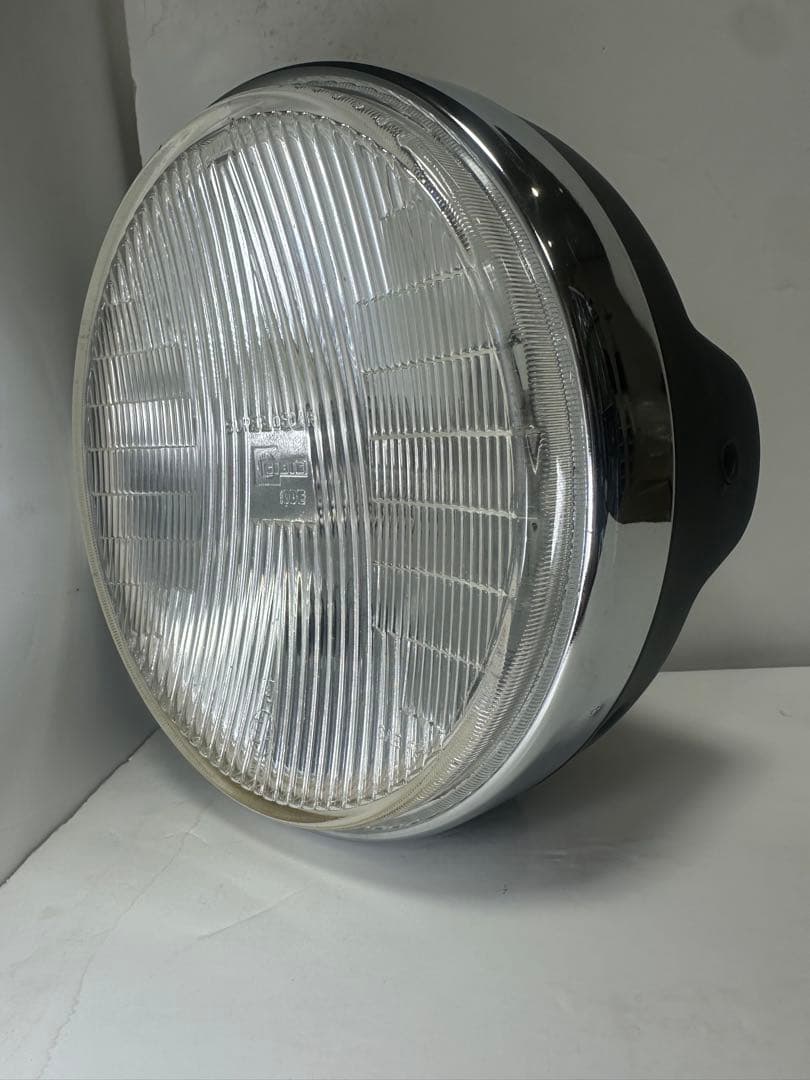 希少当時物シビエスーパーオスカー180πシビエ凹みレンズ付きヘッドライトASSY