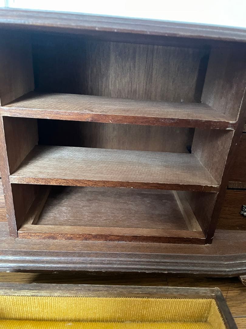 アンティーク ウッド アクセサリーボックス 昭和