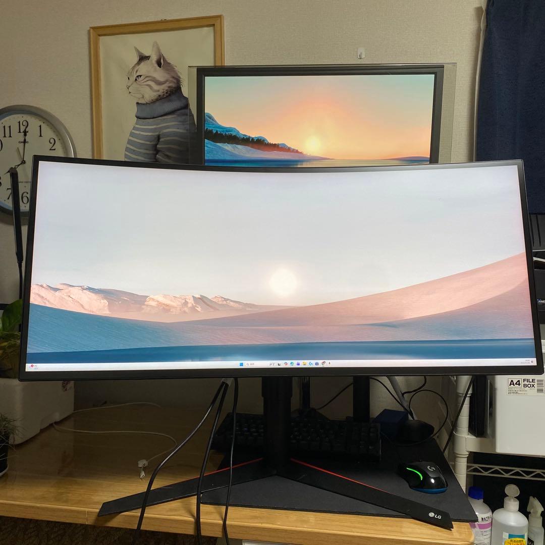 LG 34GK950F-B 34インチモニター　美品