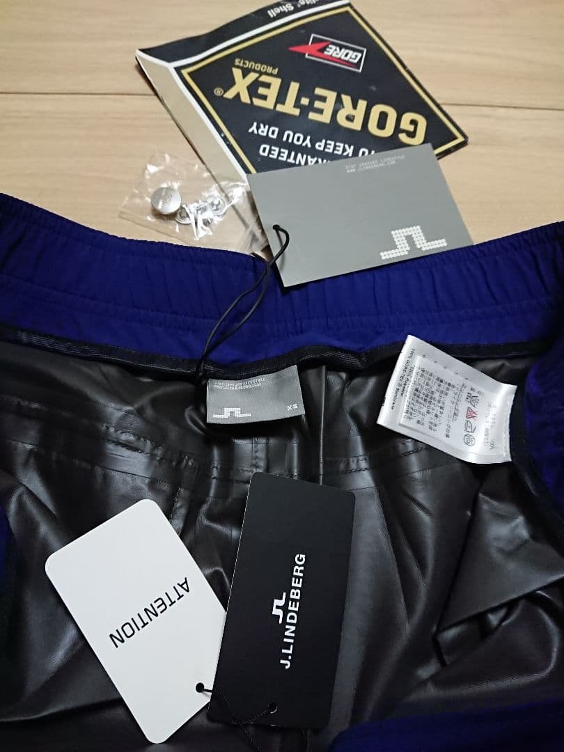 新品未使用タグ付き J.LINDEBERG GORE-TEX パンツ レディース