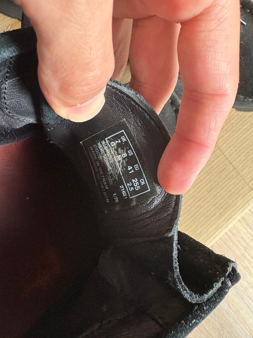 Clarks wallabee GTX ブラック