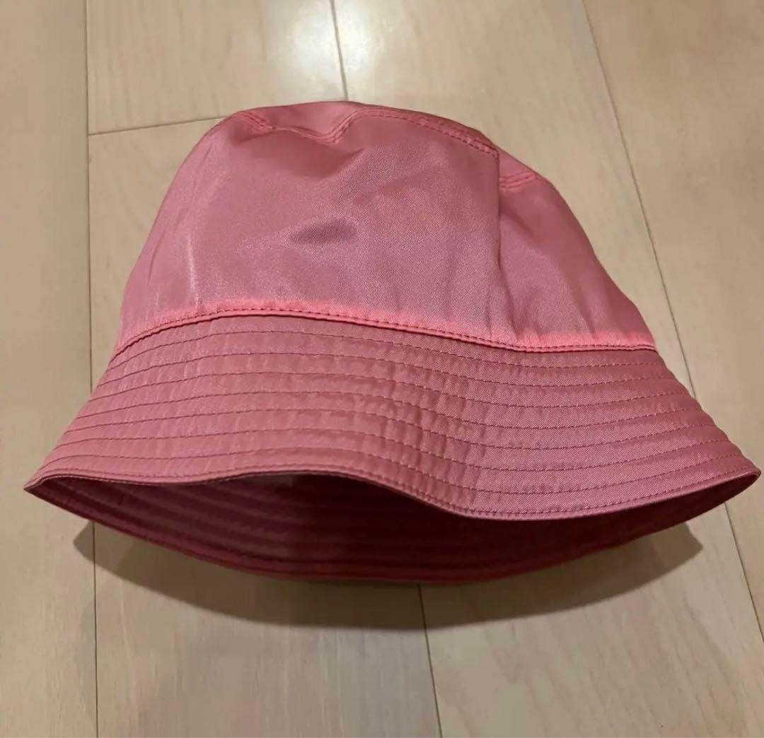 カラー帽子 メッシュ素材 ピンク