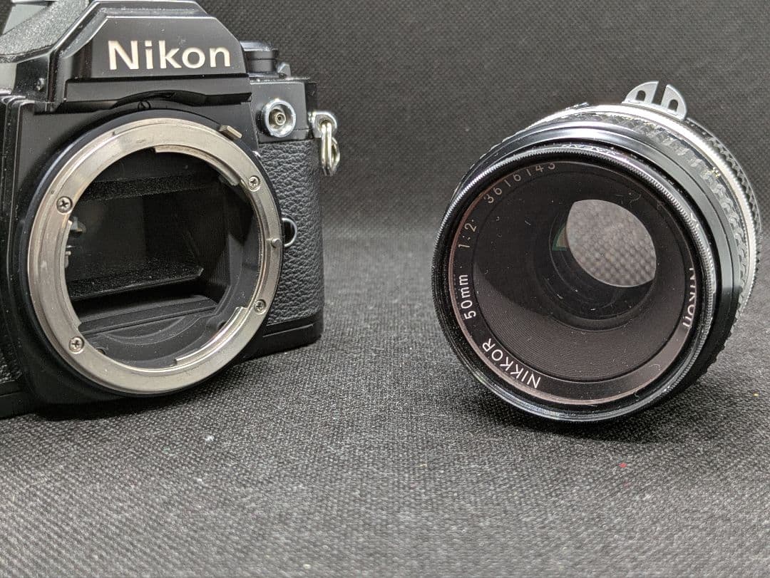 Nikon ニコン FM ブラック Nikkor 50mm 1:2