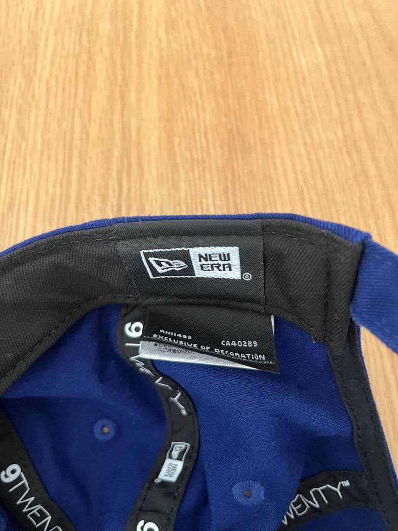 seesee NEWERA URBS ベースボールキャップ　ブルー