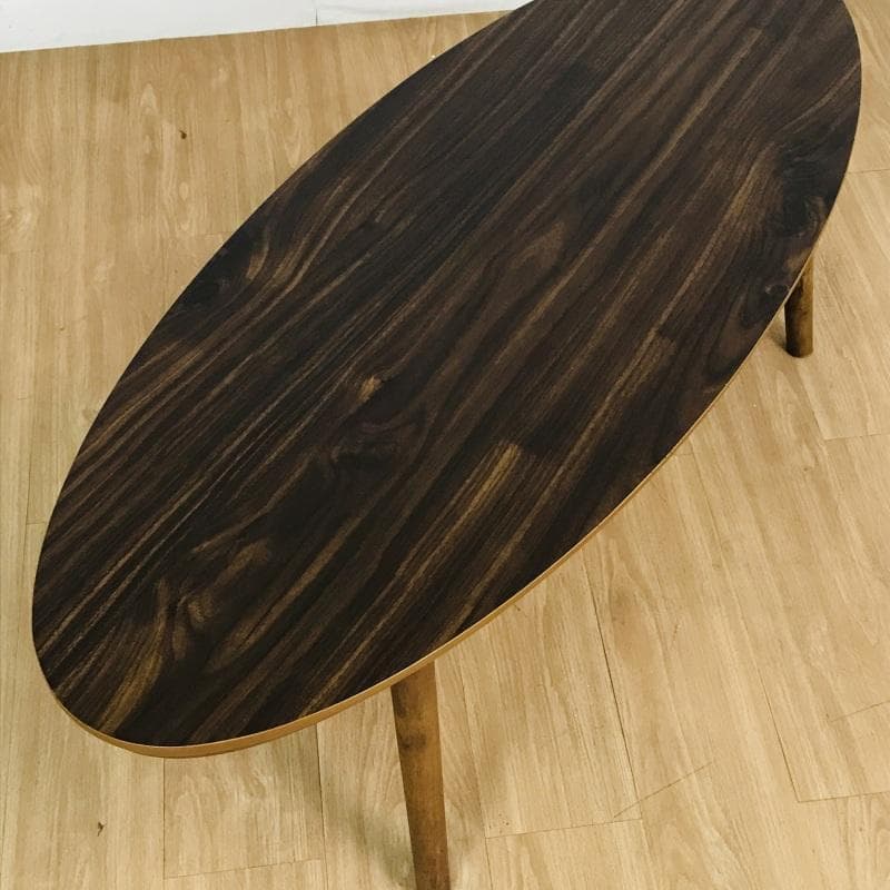 ☆折れ脚楕円形こたつ120WNT☆【アウトレット】