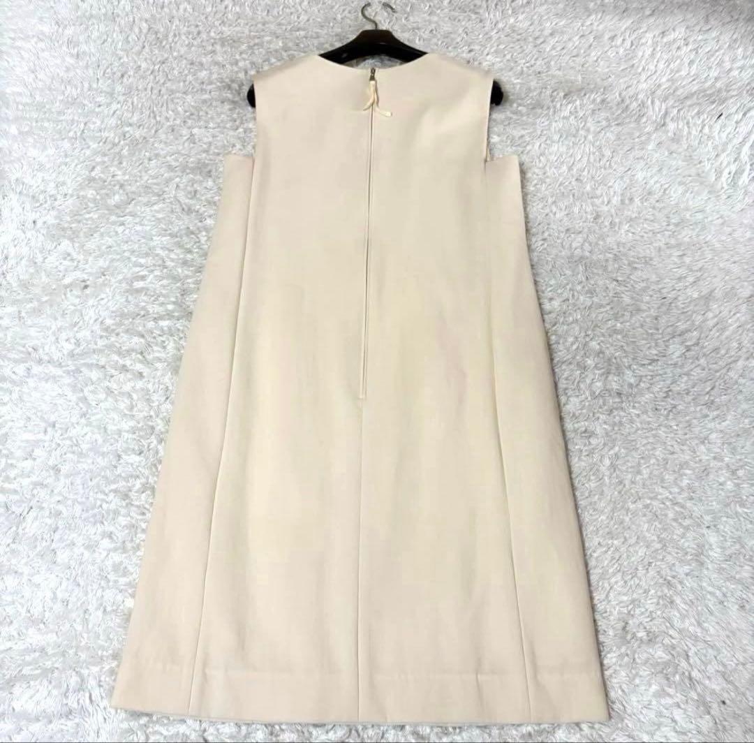 FOXY ストレッチ　ノースリーブ　ウール　ワンピース　37794