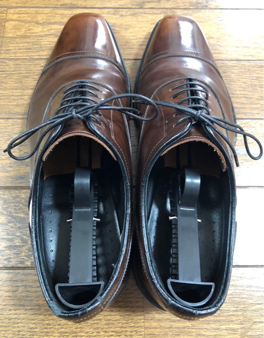 REGAL リーガル ドレスシューズ ストレートチップ ブラウン 25.0