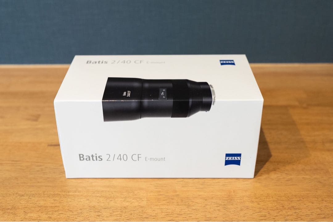 【ジャンク品】カールツァイス Batis 40mm/f2 CF sony用