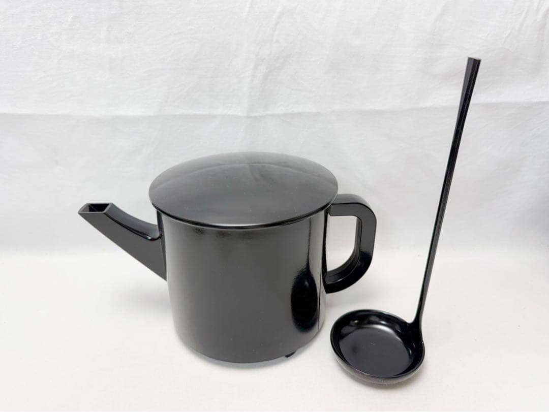 ほぼ未使用 塗師 久世宗春造 懐石道具一揃揃 木製黒真塗 五客揃 共箱