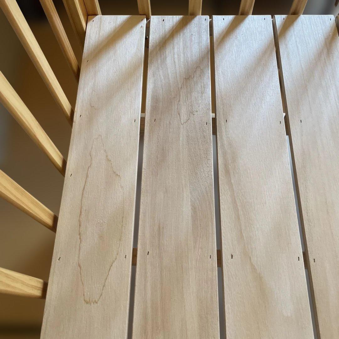 カトージ　ベビーベッド　レギュラー　ハイタイプ　ナチュラル♦︎送料込み