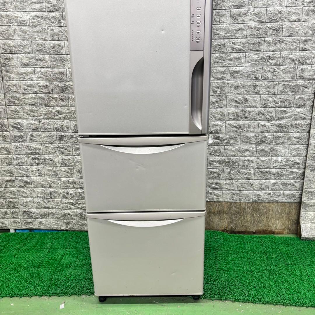 538 冷蔵庫　大型　300L強　保証込　左開き　格安　保証込　大人気モデル