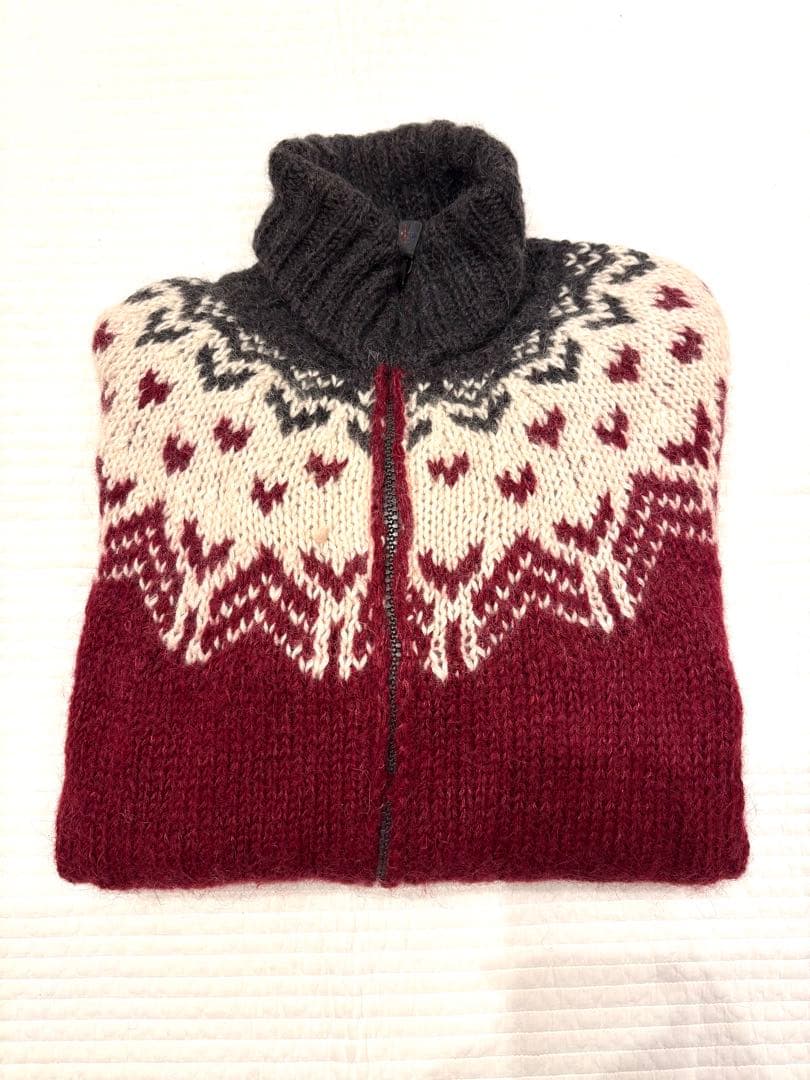 美品 MONCLER grenoble アルパカ ニット S モンクレール