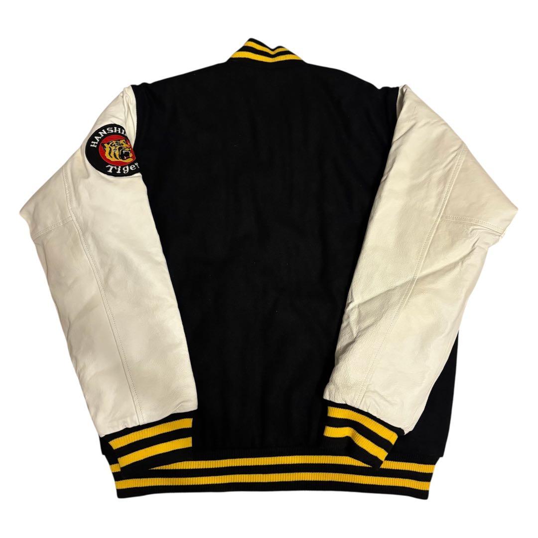 【レア】MIZUNO PRO ミズノプロ 阪神タイガース スタジャン レザーL