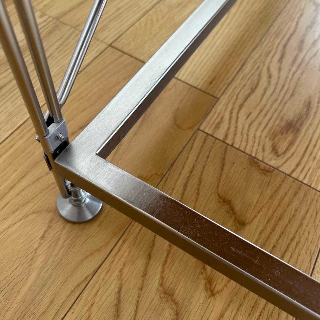 【1/31まで】【組み立て済】無印良品スチールラック 4段