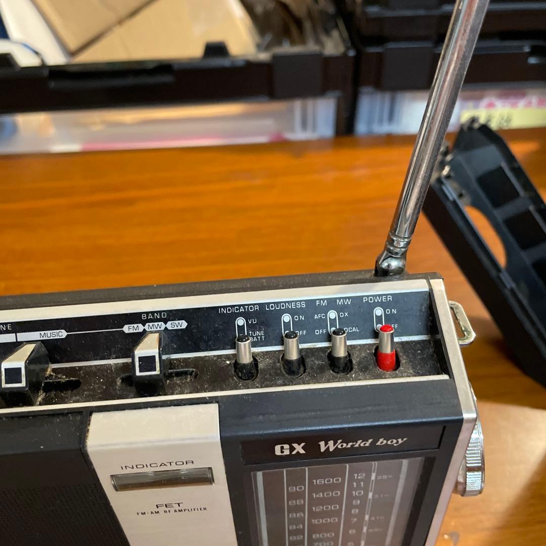 National Panasonic GX World Boy ラジオRF858