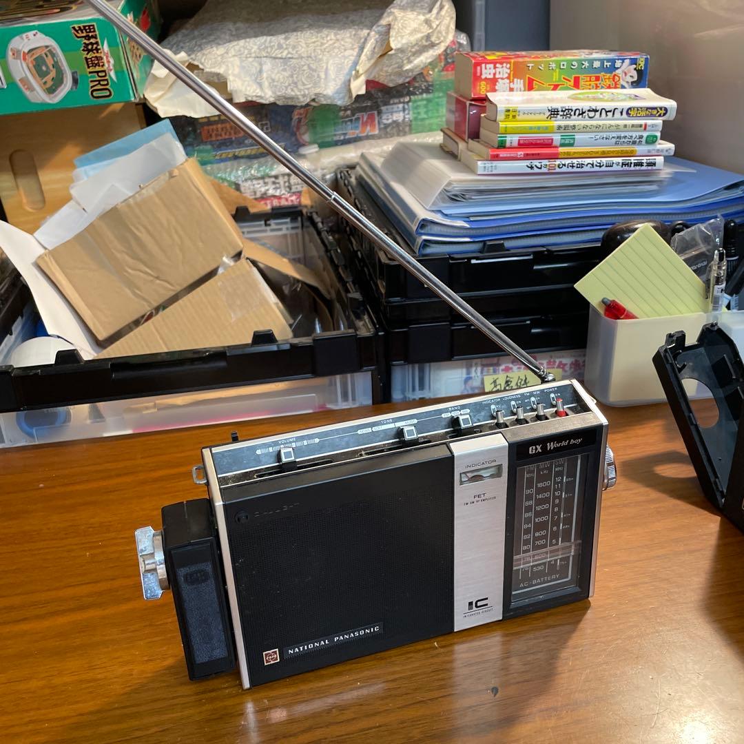 National Panasonic GX World Boy ラジオRF858