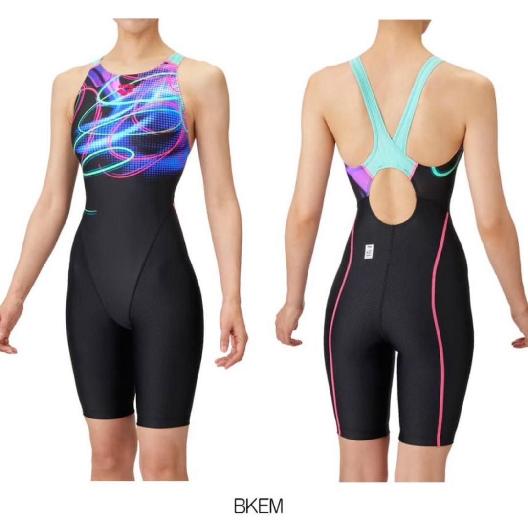新品　レディース　アリーナ　競泳水着　Oサイズ Fina アクアレーシング