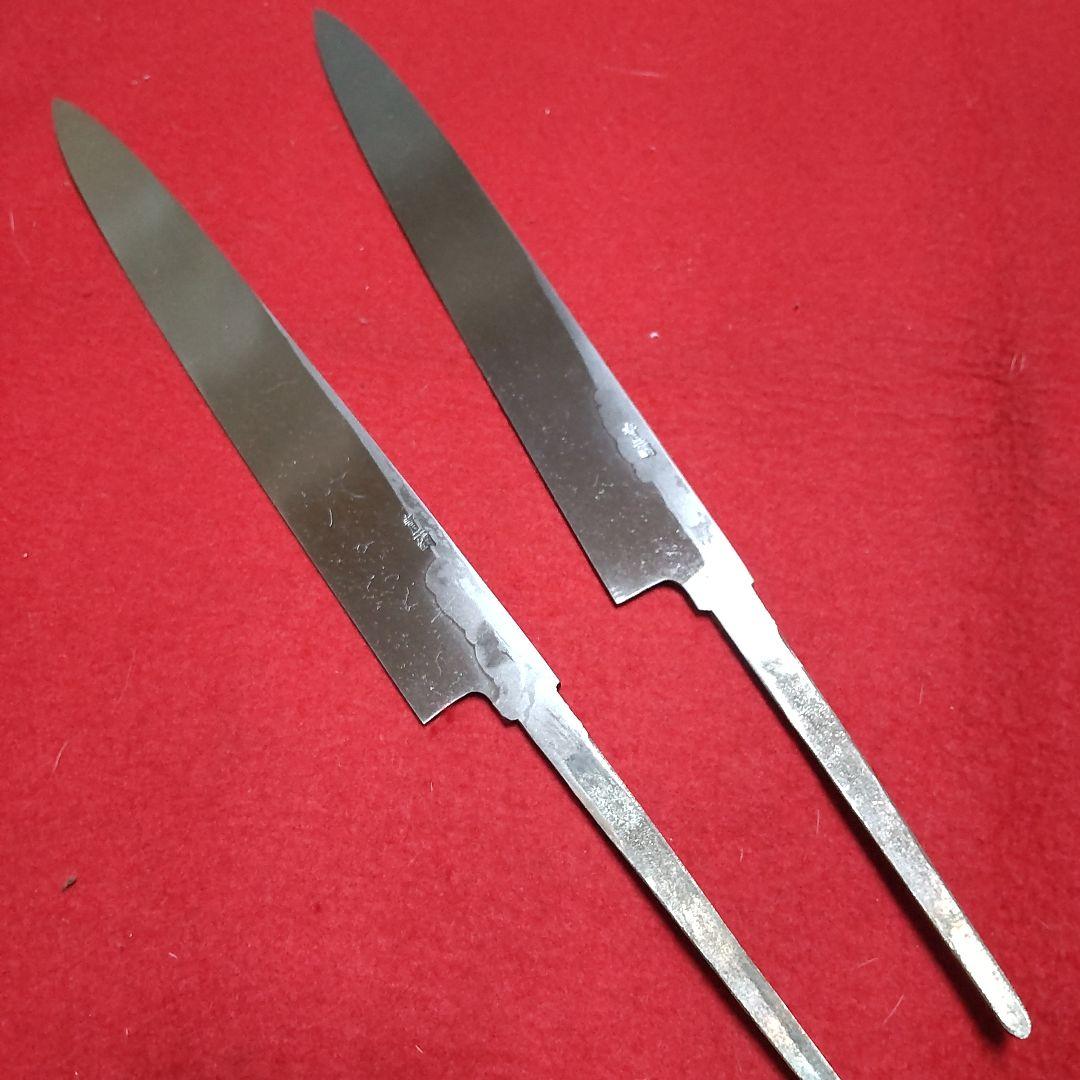 墨流し 九寸 柳刃 二本セット