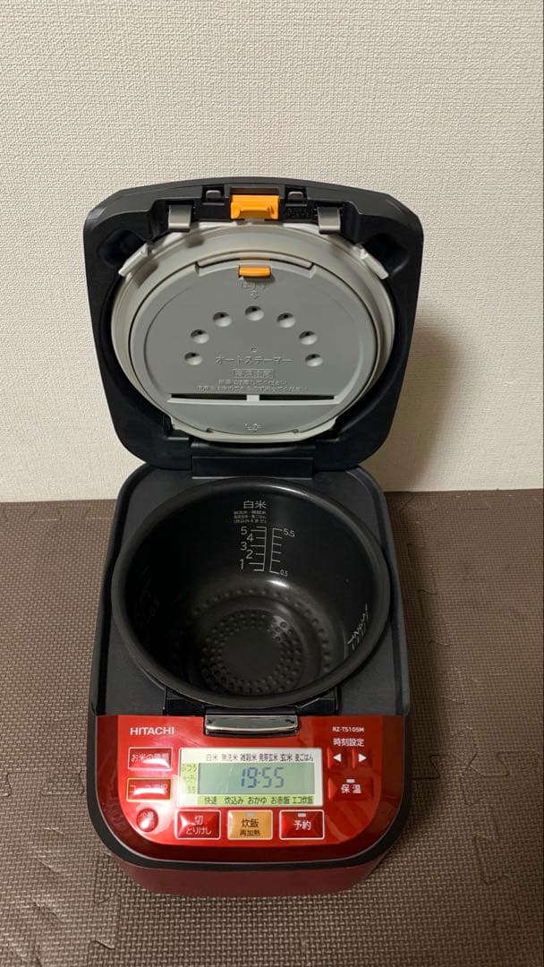 HITACHI RZ-TS104M 5.5合炊き IHジャー炊飯器 2020年製