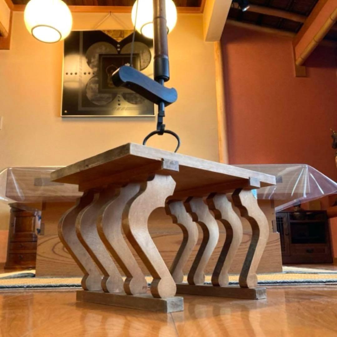 置物台 飾り台 香炉台 花台 棚 木製 和風 工芸品 茶道具 和モダン レトロ