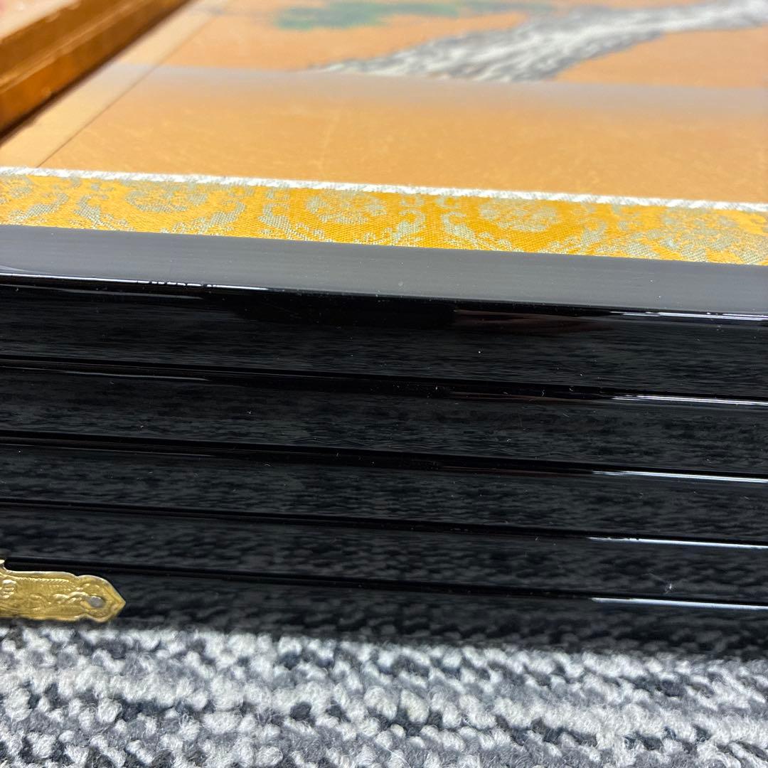 お雛様金屏風 鶴、梅、松　超特特大