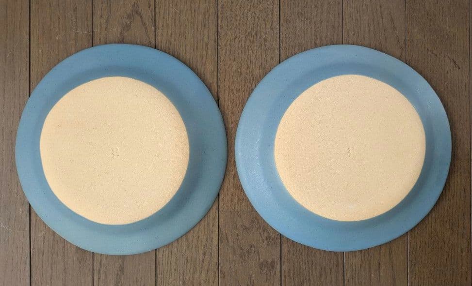 よしざわ窯（益子焼）　大きいお皿セット　１０点　＋おまけ１点さらにもう１点