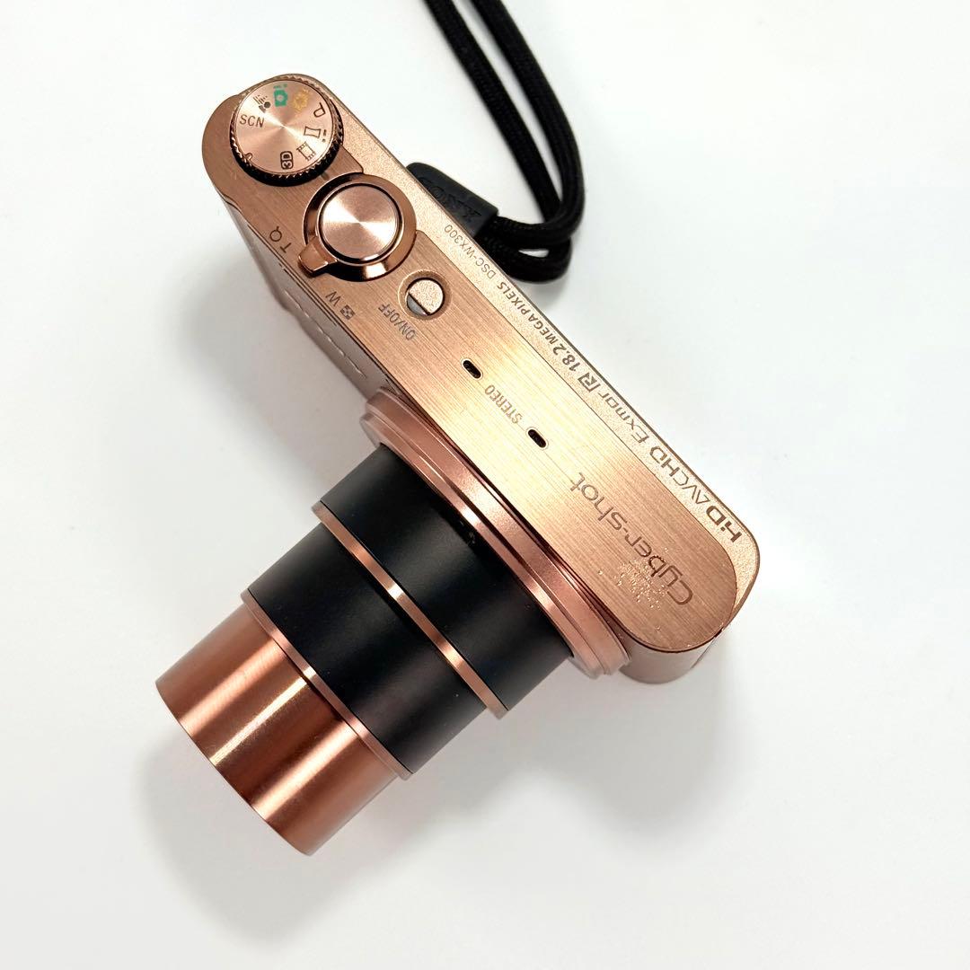 SONY Cyber-shot DSC-WX300 ブラウン 外箱・純正ケース付