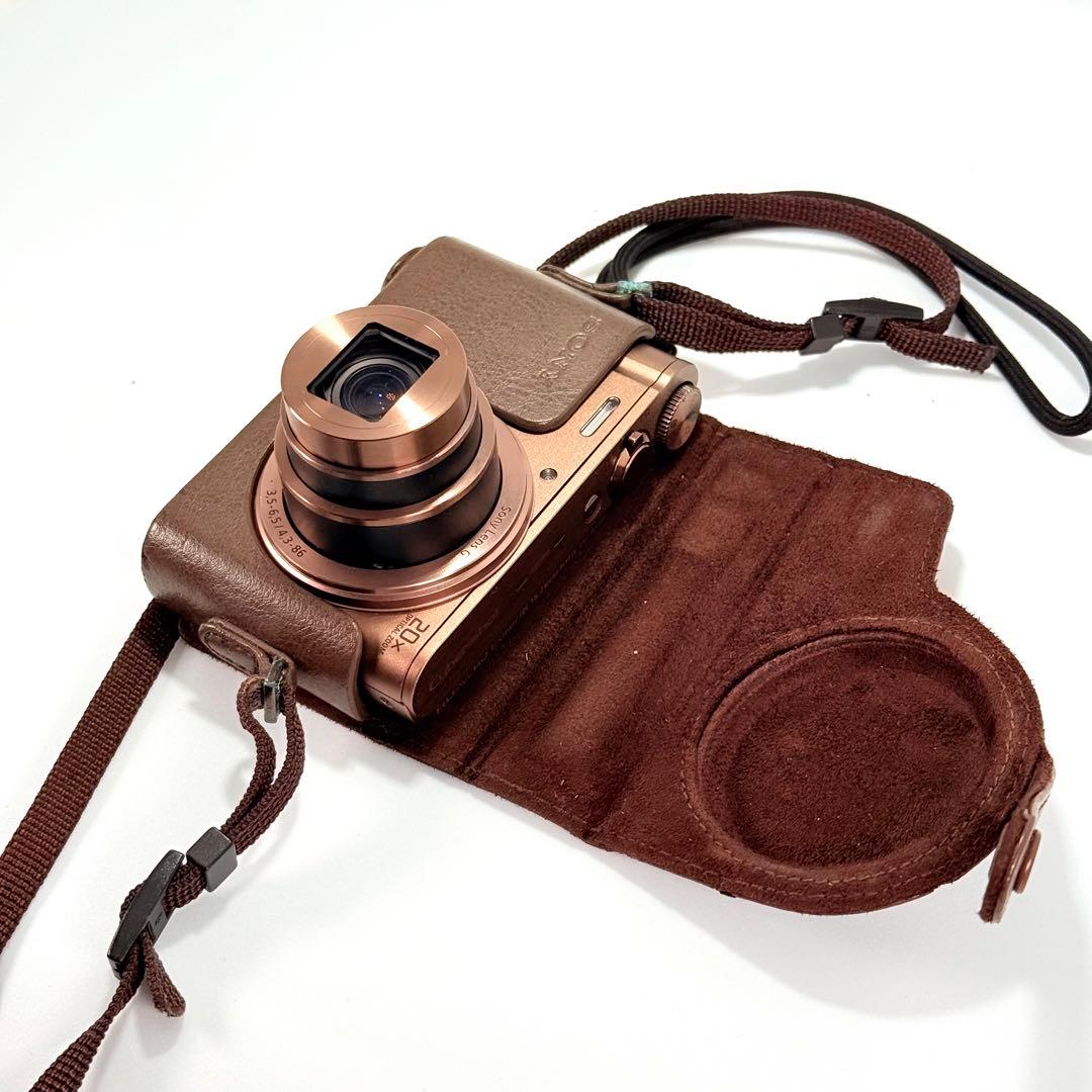 SONY Cyber-shot DSC-WX300 ブラウン 外箱・純正ケース付