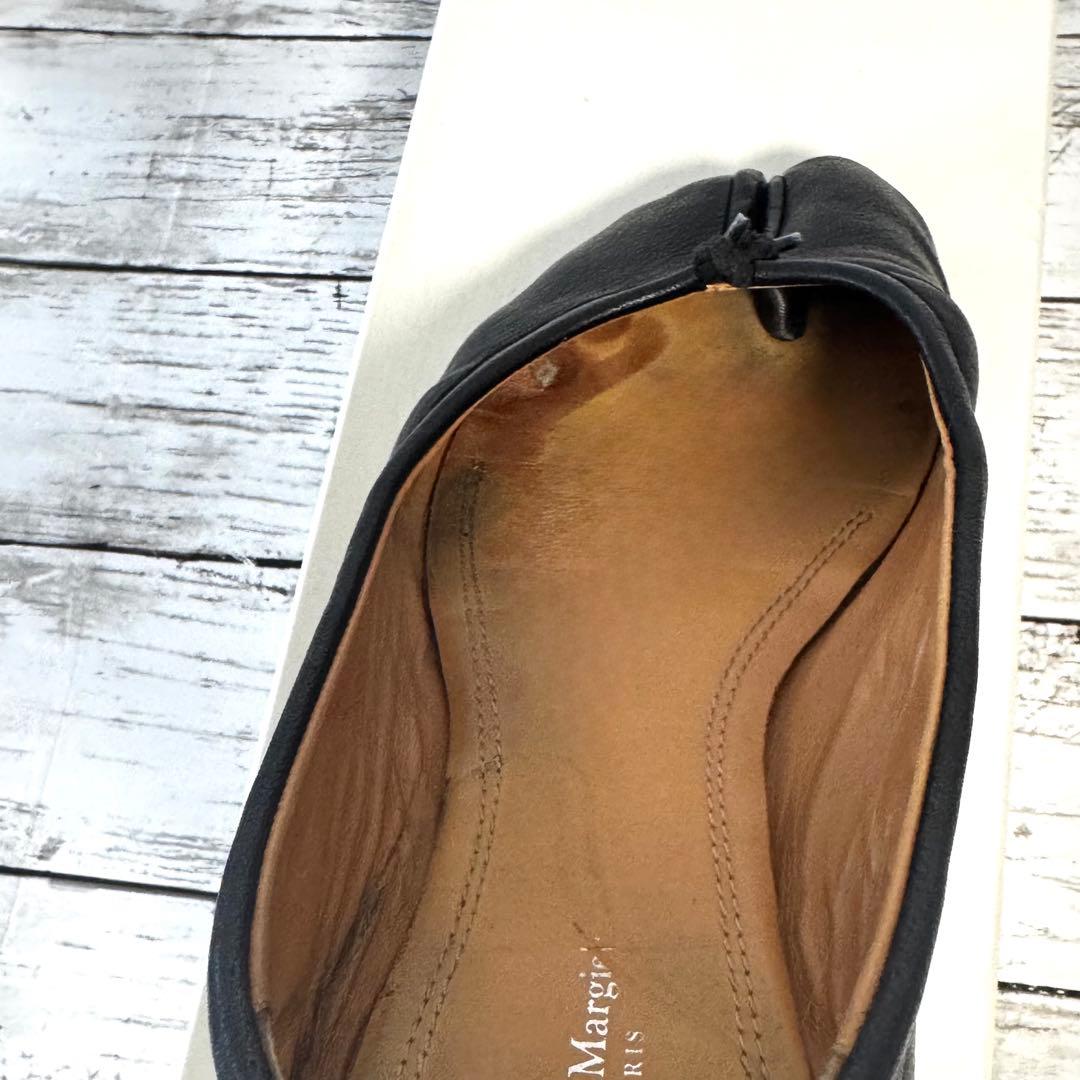 【本物正規品】メゾンマルジェラ　足袋バレエ　タビ 37 ブラック