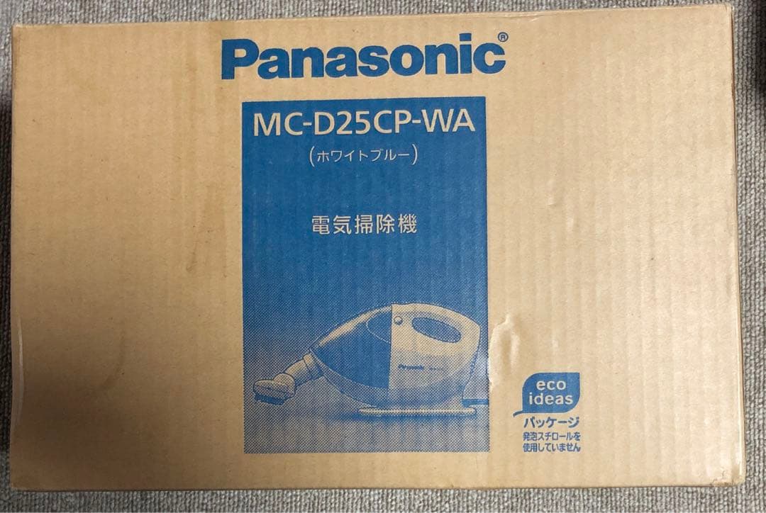 パナソニック ハンディクリーナー ホワイトブルー MC-D25CP-WA