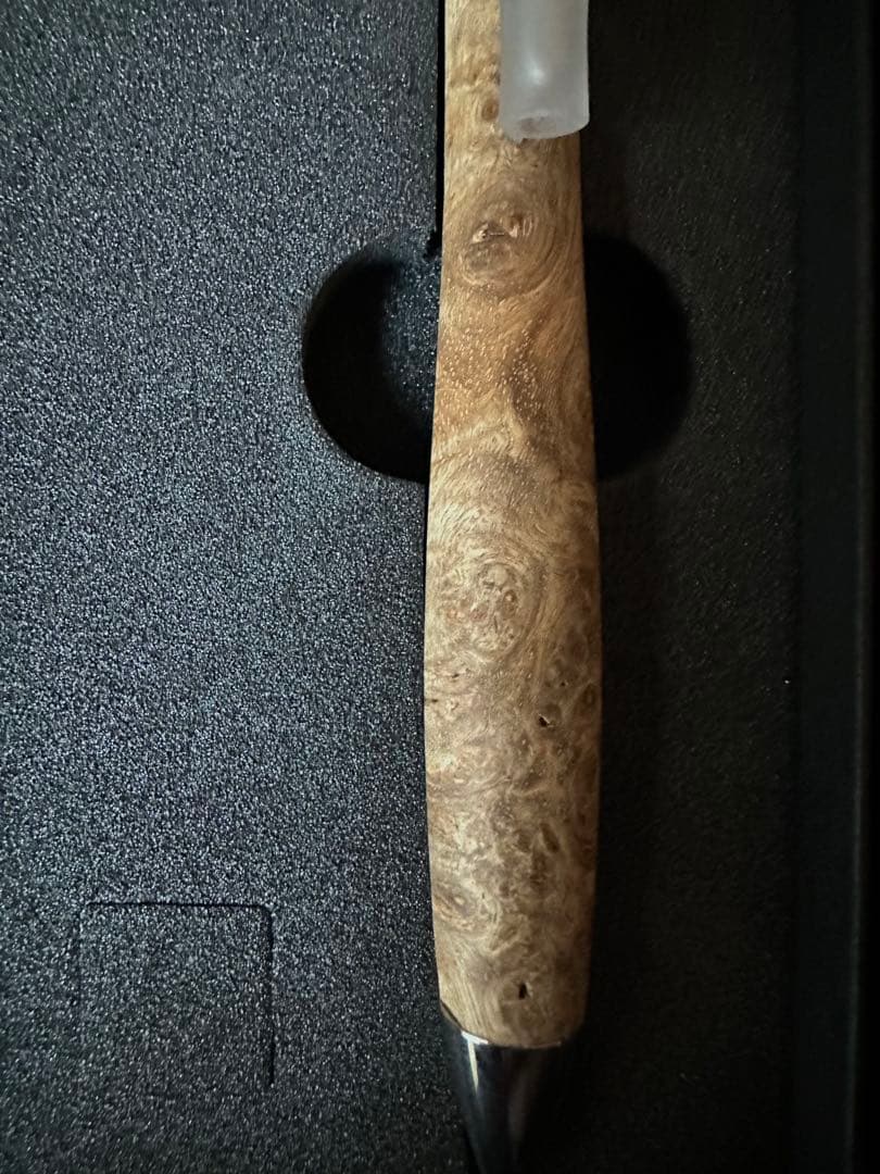 こぶた工房 シャープペンシル 極上花梨瘤 白瘤 節穴あり0.5mm