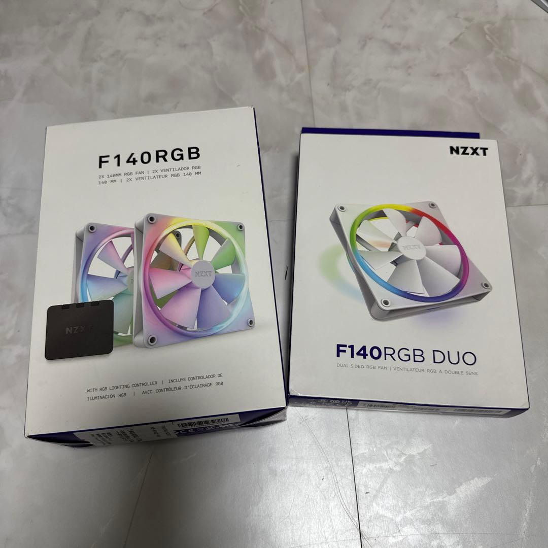 NZXT F120 RGB DUO & F140 RGB DUOファンセット