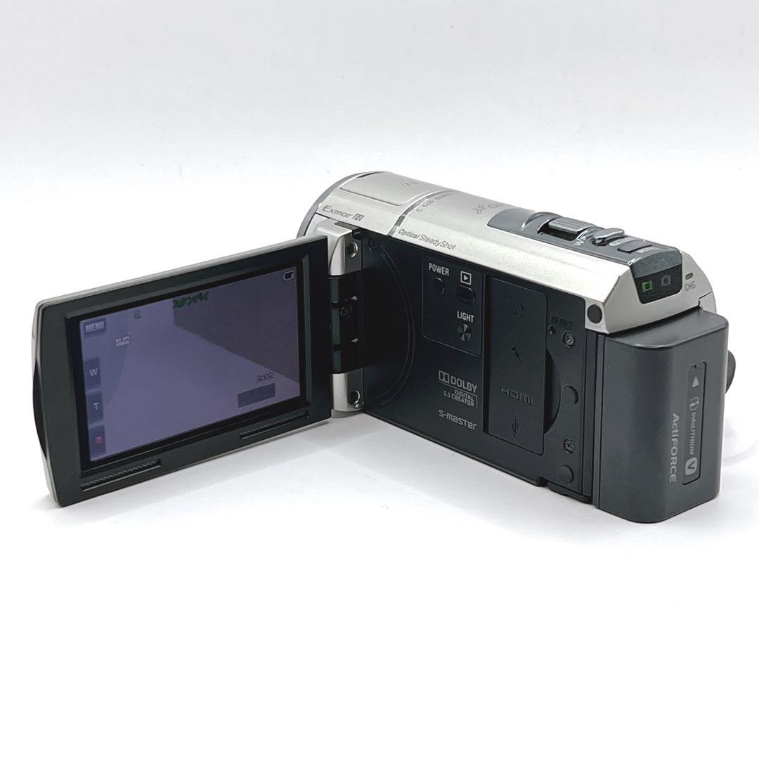 【美品】 SONY Handycam HDR-CX590V ビデオカメラ