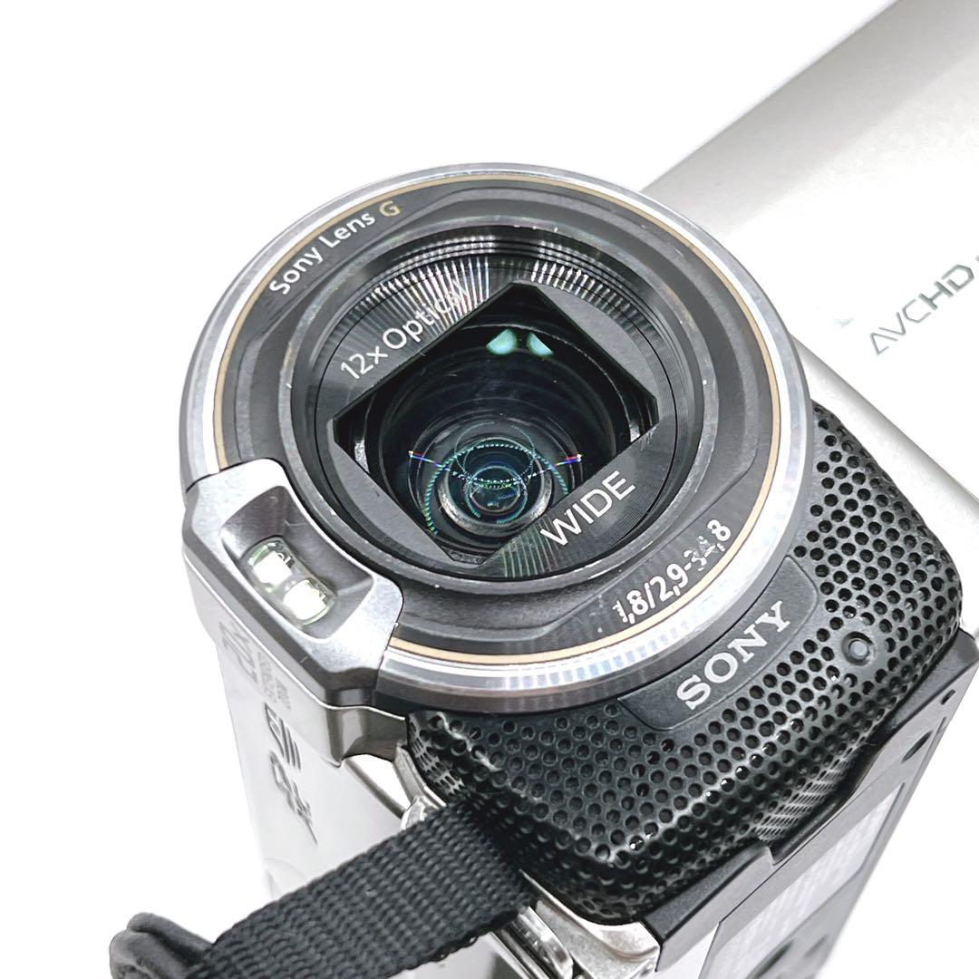 【美品】 SONY Handycam HDR-CX590V ビデオカメラ