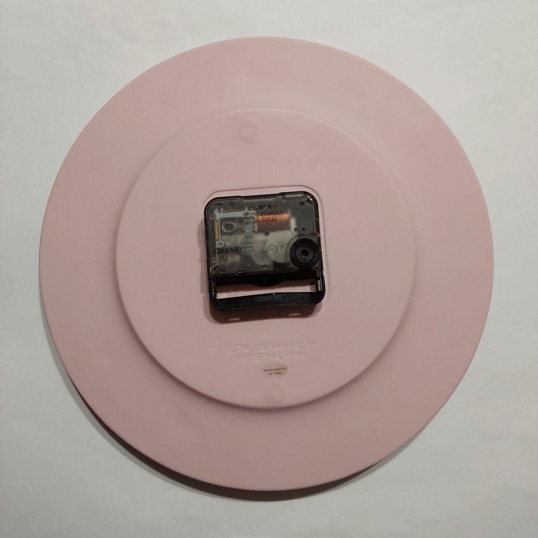 ハローキティ プレート クロック 時計 置時計 陶器