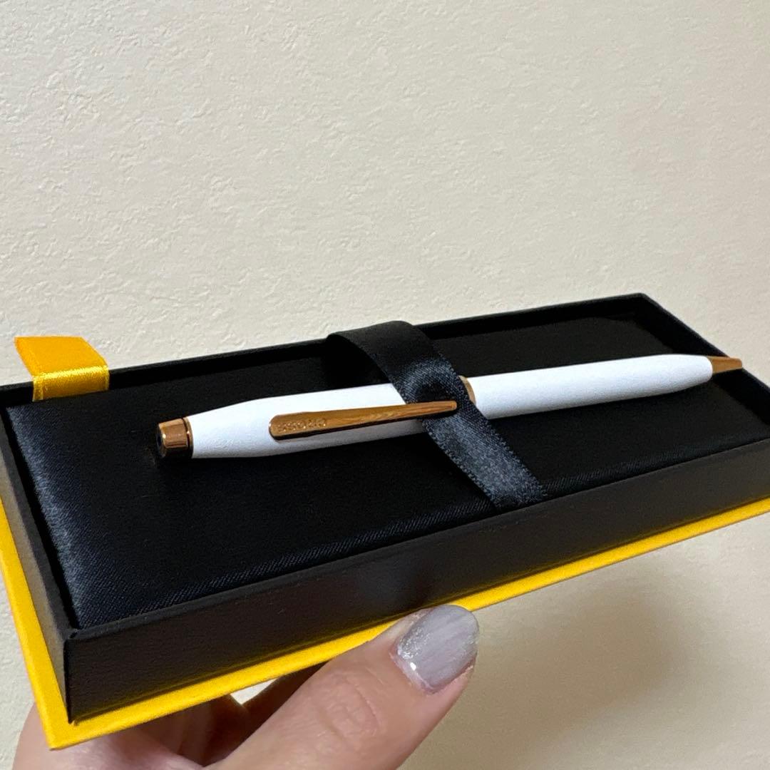 新品未使用！クロスセンチュリーⅡ パールホワイト ラッカー ボールペン