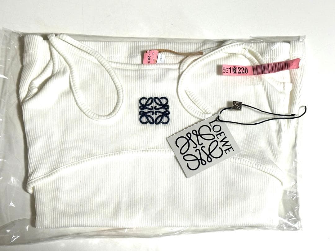 LOEWE アナグラムコットンキャミソール　美品　　　　　更にお値下げします