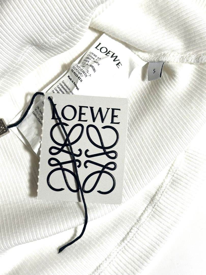 LOEWE アナグラムコットンキャミソール　美品　　　　　更にお値下げします