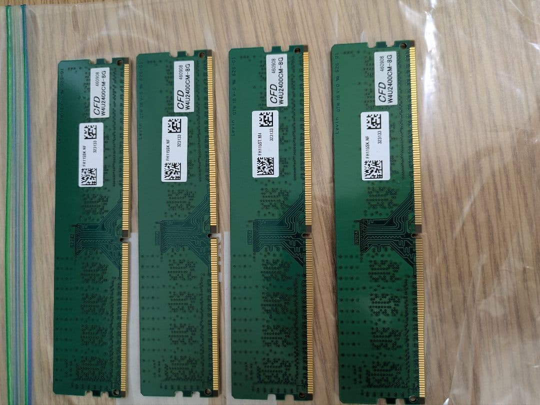 ASUS X99 マザーボード(6800K CPU、メモリ8GB×4付き)