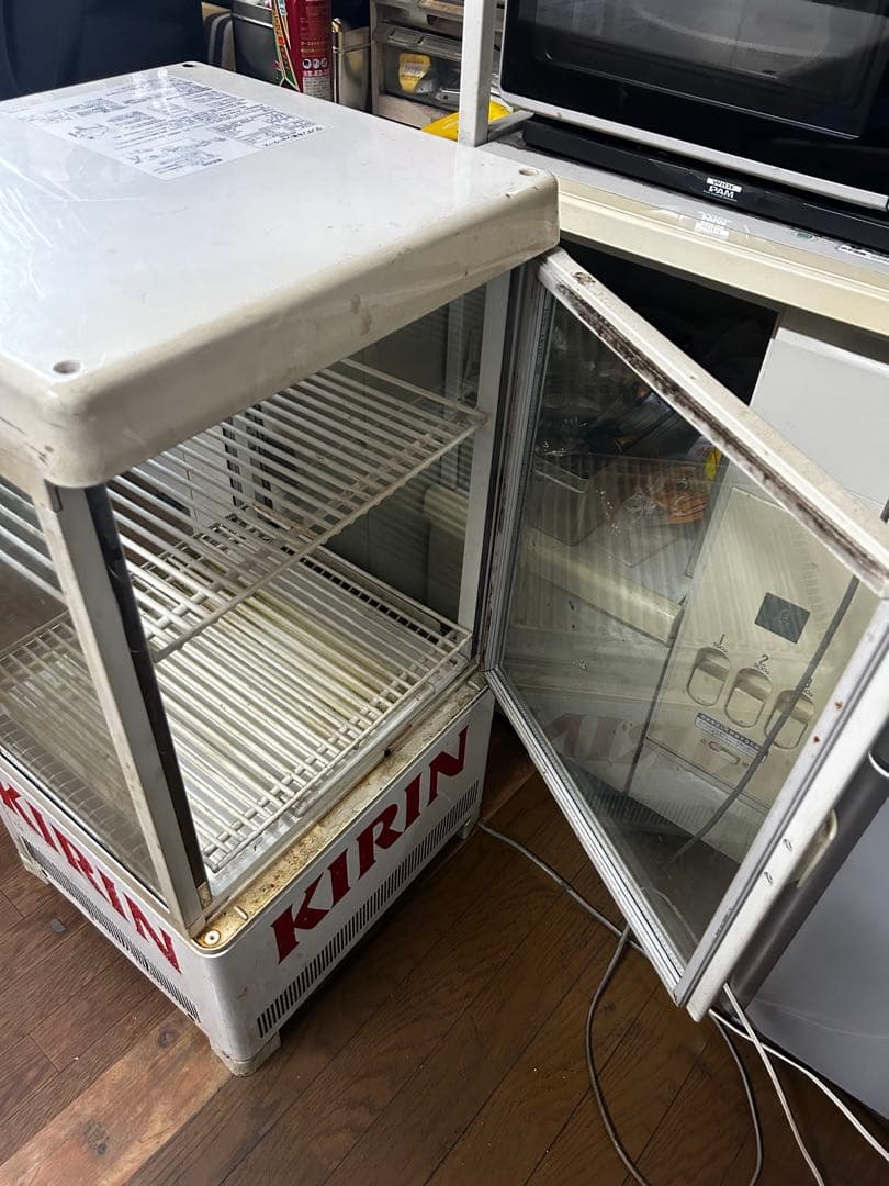 直接引き取り用サンデン AG-54XB冷蔵ショーケース　動作確認済み　現状販売