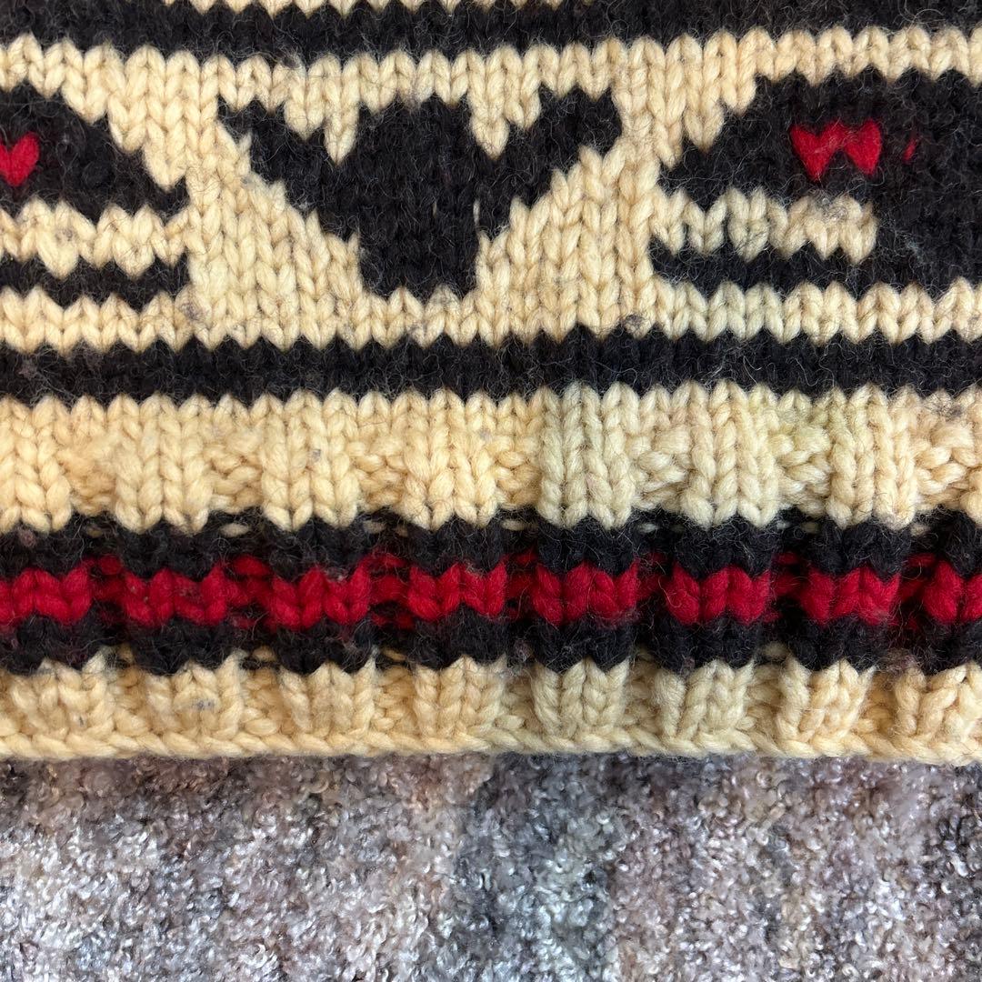 中古品　カウチンニット