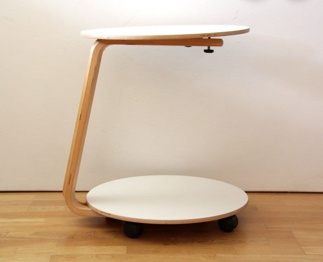 イケア Vintage Ikea ÅNES white サイドテーブル