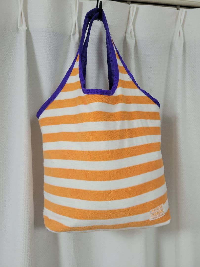 希少‼️PORTER リバーシブル パープル 紫 トートバッグ