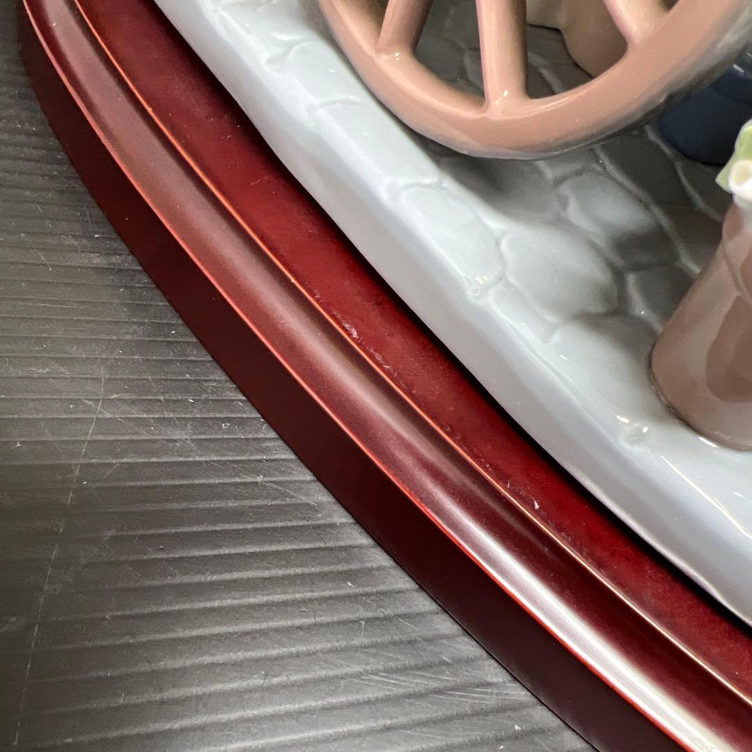 専用リヤドロ　「公園通りの花屋さん」最大高さ約30.5㎝　東Y7-1202☆1F