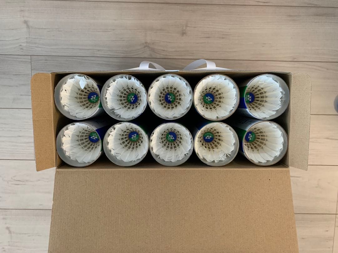 バドミントン　シャトル　YONEX AEROSENSA500等中古品120球