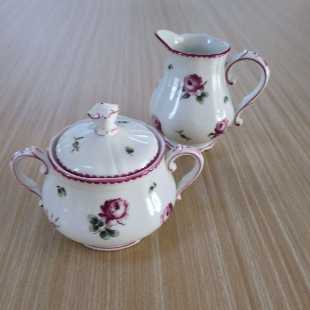 専用リチャードジノリ アンティックローズ シュガーポット＆クリーマー