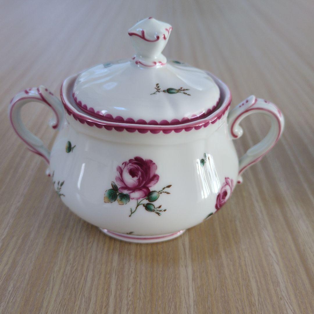 専用リチャードジノリ アンティックローズ シュガーポット＆クリーマー