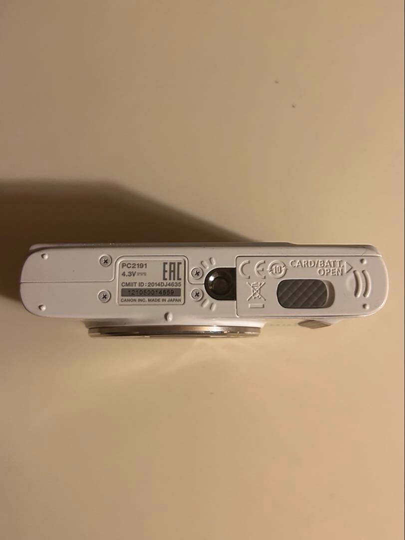 Canon SX610 HS ホワイト 18倍光学ズーム