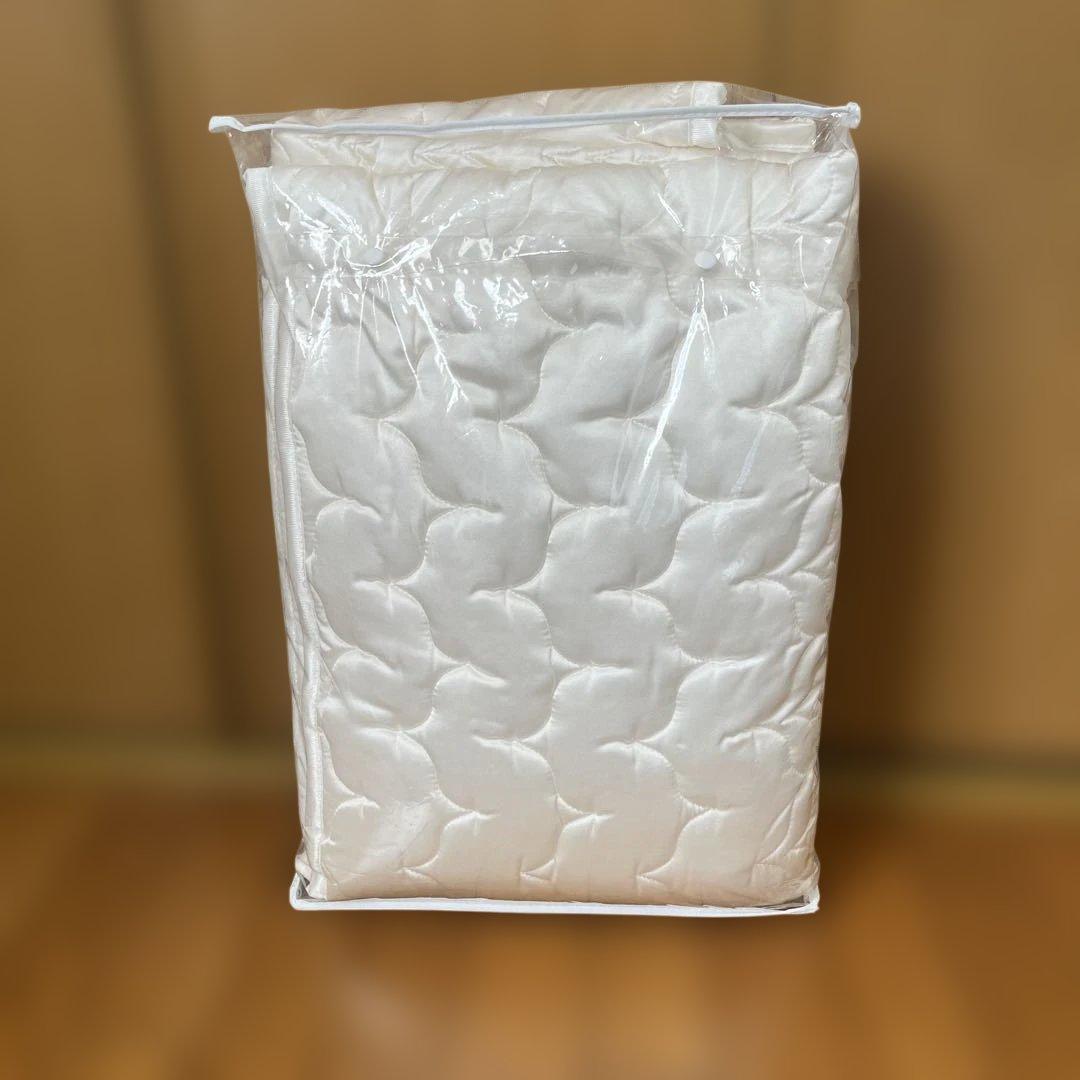 新品　シルク敷パッド　シングル　日本製